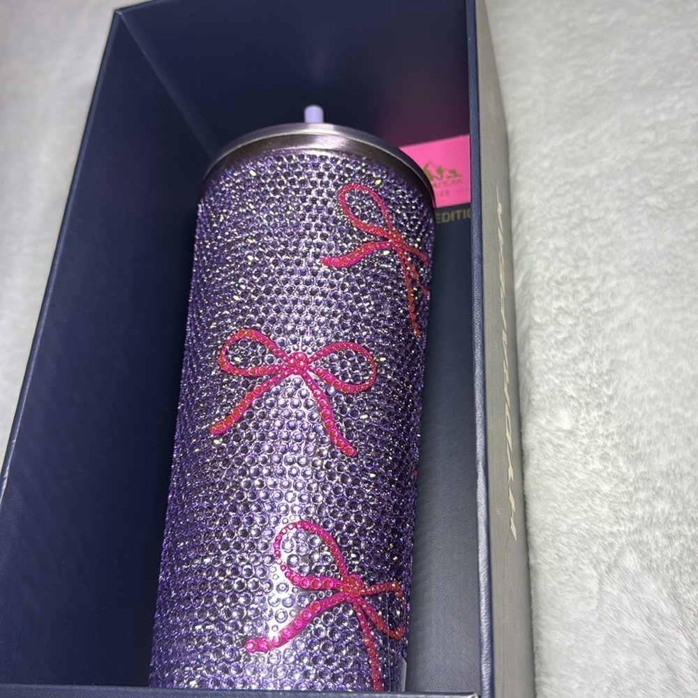 NEW Hydrapeak Limited Edition Bling bow Stainless Steel Insulated Tumbler25oz 🎀 - Picture 4 of 7